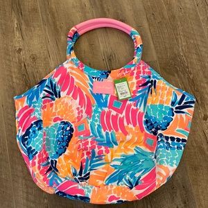 EUC Lilly Pulitzer beach bag